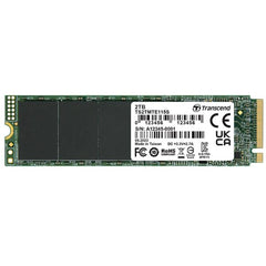 TS2TMTE115S - SSD M.2 2280 da 2TB, PCIe Gen3x4, NVMe, TLC, senza DRAM