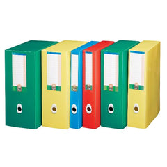 SCATOLA ARCHIVIO PROGETTO PLUS DORSO 10cm - VERDE