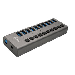 HUB USB-A 3.0 a 10 porte USB 3.0 + ALIMENTAZIONE 48 W