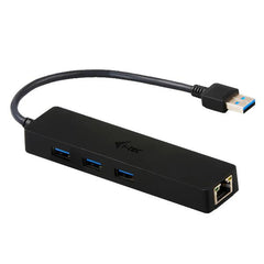 HUB USB-A  3.0 a 3 Porte USB A + 1x RJ45 Ethernet