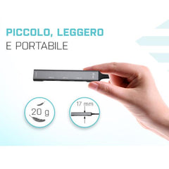 HUB USB-A 3.0 a 4 Porte USB A (1x USB3.0,3x USB2.0)