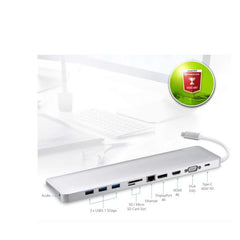 USB-C Multiport Dock with Power Pass-Through