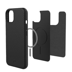 ULTRAMAG - Cover Ultra protettiva colore nero compatibile con la tecnologia Magsafe per Apple iPhone 12 Pro/ iPhone 12  [ULTRA]