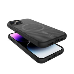 ULTRAMAG - Cover Ultra protettiva colore nero compatibile con la tecnologia Magsafe per Apple iPhone 14 Plus [ULTRA]