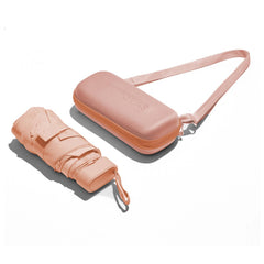 MUITOMAS - Ombrello pieghevole con custodia peach fuzz