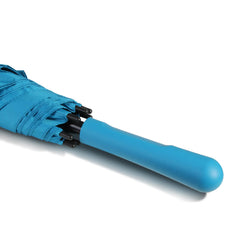 MUITOMAS - Ombrello con manico dritto blu ottanio