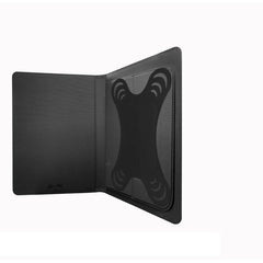 UNIBANDTPRO - Custodia universale in pelle sintetica dotata di slot porta carte e funzione stand e Tastiera Wireless compatibile con i Tablet fino a 11" dimensione display