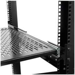 Scaffale scorrevole per rack 2U 19"