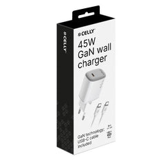 UPTC1USBC45WCTC - 45W GaN Wall Charger + USB-C to USB-C cable [UPTC COLLECTION]