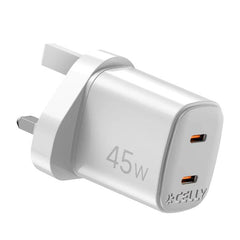 UPTC2C45WUK - 45W GaN Wall Charger Uk Plug [UPTC COLLECTION]