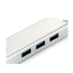 LEVELONE USB-0504 - ADATTATORE DI RETE USB-C GIGABIT+ HUB 3-PORTE USB 3.0