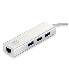LEVELONE USB-0504 - ADATTATORE DI RETE USB-C GIGABIT+ HUB 3-PORTE USB 3.0