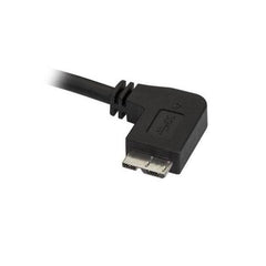 Cavo Micro USB 3.0 slim ad angolo sinistro da 2m