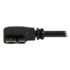 Cavo Micro USB 3.0 slim ad angolo sinistro da 2m