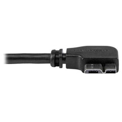 Cavo Micro USB 3.0 slim - USB-A a Micro-B ad angolo destro da 2m - M/M
