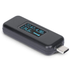 Multimetro Digitale USB-C, Misuratore di Tensione e Corrente