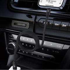 USBC2MAG1M60 - Cavo USB-C a USB-C, lunghezza 1 metro, potenza massima 60 Watt, sistema magnetico integrato per riavvolgere il cavo