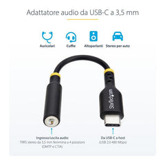 Adattatore Audio da USB-C a Jack 3,5 mm