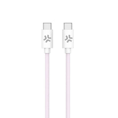 USBCUSBCCOTT - Cavo USB-C a USB-C, lunghezza 1.5 metri, potenza massima 60 Watt, realizzato in tessuto intrecciato [POWER DELIVERY]