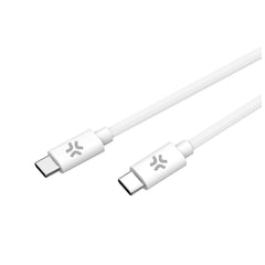 USBCUSBCCOTT - Cavo USB-C a USB-C, lunghezza 1.5 metri, potenza massima 60 Watt, realizzato in tessuto intrecciato [POWER DELIVERY]