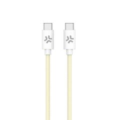 USBCUSBCCOTT - Cavo USB-C a USB-C, lunghezza 1.5 metri, potenza massima 60 Watt, realizzato in tessuto intrecciato [POWER DELIVERY]