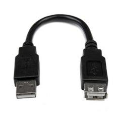 Cavo di prolunga USB 2.0  da 15cm - M/F