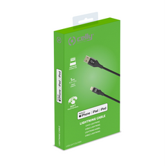 USBLIGHTCOLOR - Cavo USB-A a Lightning, lunghezza 1 metro, potenza massima 12 Watt, Certificazione "MFI"