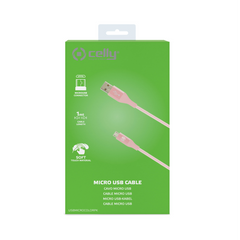 USBMICROCOLOR - Cavo USB-A a Micro Usb, lunghezza 1 metro, potenza massima 12 Watt