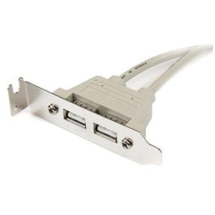 Adattatore piastra slot USB A a 2 porte