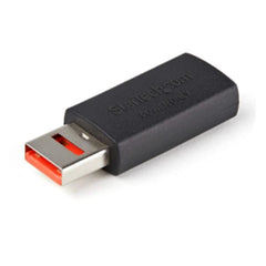 Adattatore USB maschio/femmina con ricarica sicura grazie al blocco dati