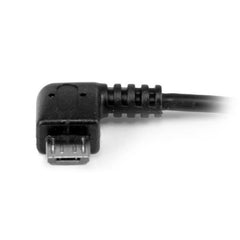 Cavo Adattatore micro USB a USB femmina angolato a destra OTG