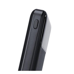 Battery Bank (10000 mAh) 22,5W fast charger con 3 cavi integrati (di cui Type C ed USB con funzione ricarica) Nero