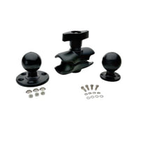 RAM MOUNT KIT, ROUND BASE, SHORT ARM, 5 inches (128mm), BALL FOR