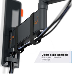 Serie COMFORT- TVM 3443 Staffa girevole Extreme full-motion, per TV da 32 a 65 pollici