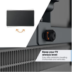 Serie COMFORT- TVM 3663 Staffa girevole Extreme full-motion, per TV da 40 a 77 pollici, OLED