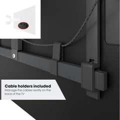 Serie ELITE- TVM 5445 Staffa TV 3 Snodi, per TV da 32 a 65 pollici
