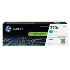 Cartuccia toner originale ciano LaserJet HP 220X