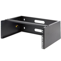 Rack 4U per il montaggio a parete - Rack di rete da 19" - profondo 13,78 pollici (profilo basso) - Staffa a muro per pannello patch per switch di rete, apparecchiature IT - Capacit
