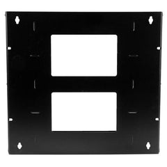 Armadio Rack per Montaggio a Parete con Ripiano Incorporato 8U 19" - Server rack Open Frame con profondità regolabile - Quadro Rack Dati a 2 montanti per apparecchiature AV/Telecom