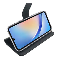 WALLY - Custodia a libro in pelle sintetica con chiusura flap magnetico, slot per carte e funzione stand compatibile con Samsung Galaxy A34 5G/ Galaxy A34 5G Enterprise Edition