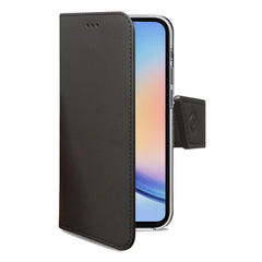 WALLY - Custodia a libro in pelle sintetica con chiusura flap magnetico, slot per carte e funzione stand compatibile con Samsung Galaxy A34 5G/ Galaxy A34 5G Enterprise Edition