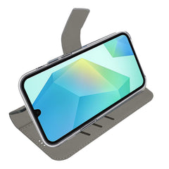 WALLY - Custodia a libro in pelle sintetica con chiusura flap magnetico, slot per carte e funzione stand per Samsung Galaxy A16 5G/ A16 5G EE/ A16 4G/ A16 4G EE/ M16/ F16