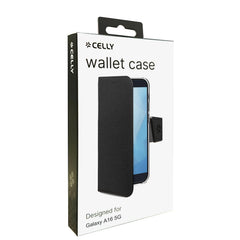 WALLY - Custodia a libro in pelle sintetica con chiusura flap magnetico, slot per carte e funzione stand per Samsung Galaxy A16 5G/ A16 5G EE/ A16 4G/ A16 4G EE/ M16/ F16