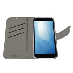 WALLY - Custodia a libro in pelle sintetica con chiusura flap magnetico, slot per carte e funzione stand colore nero compatibile con Xiaomi Redmi Note 15 Pro 5G/ Poco X8 5G