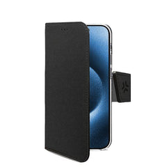 WALLYMAG - Custodia a libro in pelle sintetica compatibile con la tecnologia Magsafe per Apple iPhone 17 Pro [IPHONE 17 CASES]