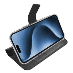 WALLYMAG - Custodia a libro in pelle sintetica compatibile con la tecnologia Magsafe per Apple iPhone 17 Pro Max [IPHONE 17 CASES]