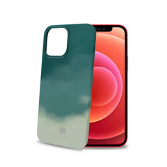 WATERCOLOR - Cover multicolore in TPU con finitura soft touch, bordi anti-scivolo compatibile con Apple iPhone 13