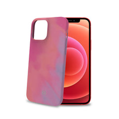 WATERCOLOR - Cover multicolore in TPU con finitura soft touch, bordi anti-scivolo compatibile con Apple iPhone 13