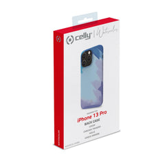 WATERCOLOR - Cover multicolore in TPU con finitura soft touch, bordi anti-scivolo compatibile con Apple iPhone 13 Pro