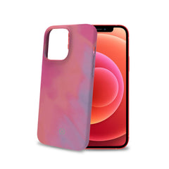 WATERCOLOR  - Cover multicolore in TPU con finitura soft touch, bordi anti-scivolo compatibile con Apple iPhone 13 Pro